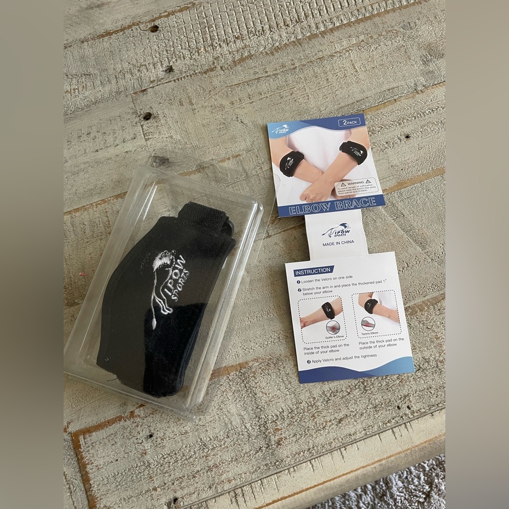IPOW Tennis, Pickleball, Weight Lifting, or Golfer’s Elbow Brace